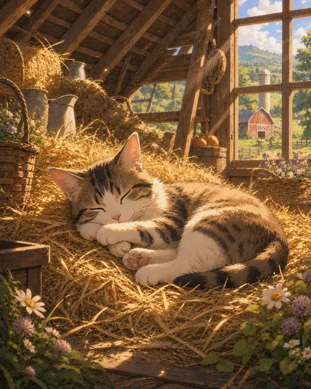 Farm Animals And Barnyard Anime Art