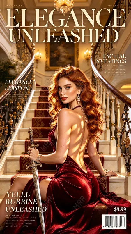 Luxury Magazine Cover Portraits
