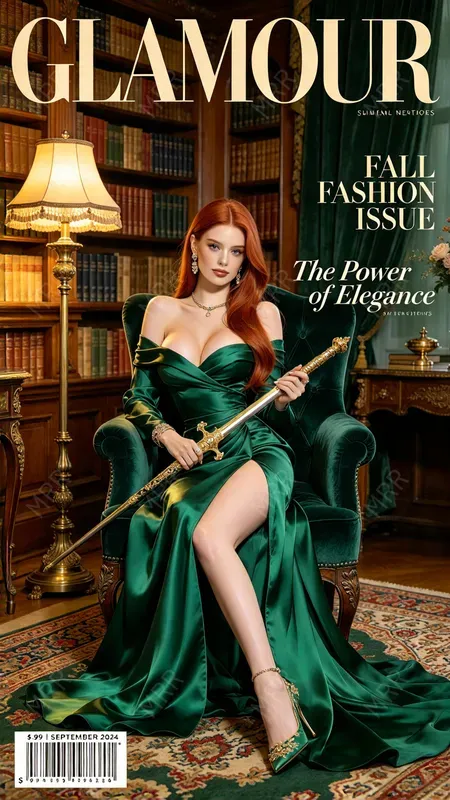 Luxury Magazine Cover Portraits