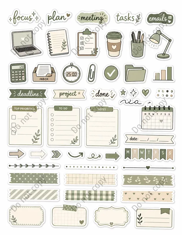 Mini Variety Sticker Sheet Makers