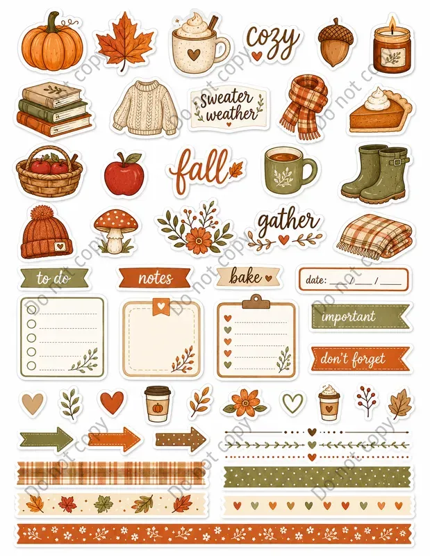 Mini Variety Sticker Sheet Makers