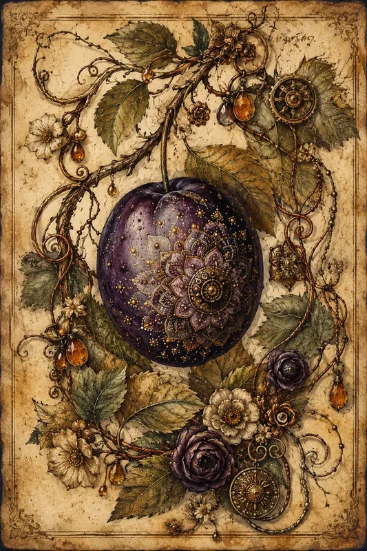 Enchanted Vintage Fruit Gardens