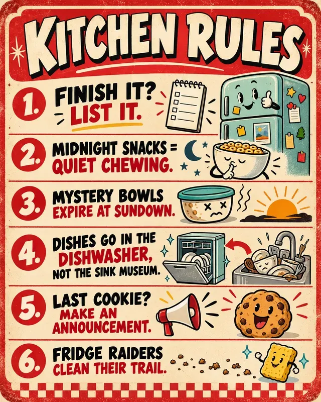 Funny House Rules Workplace Signs