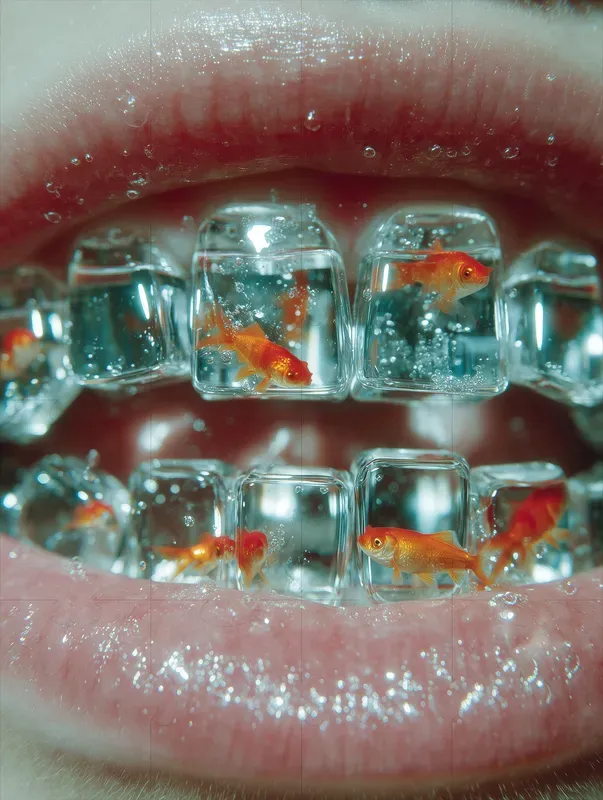 Aquarium Teeth Surreal Mouths