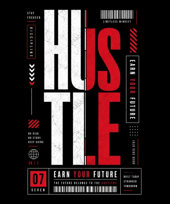 Streetwear Typography Tshirt Designs
