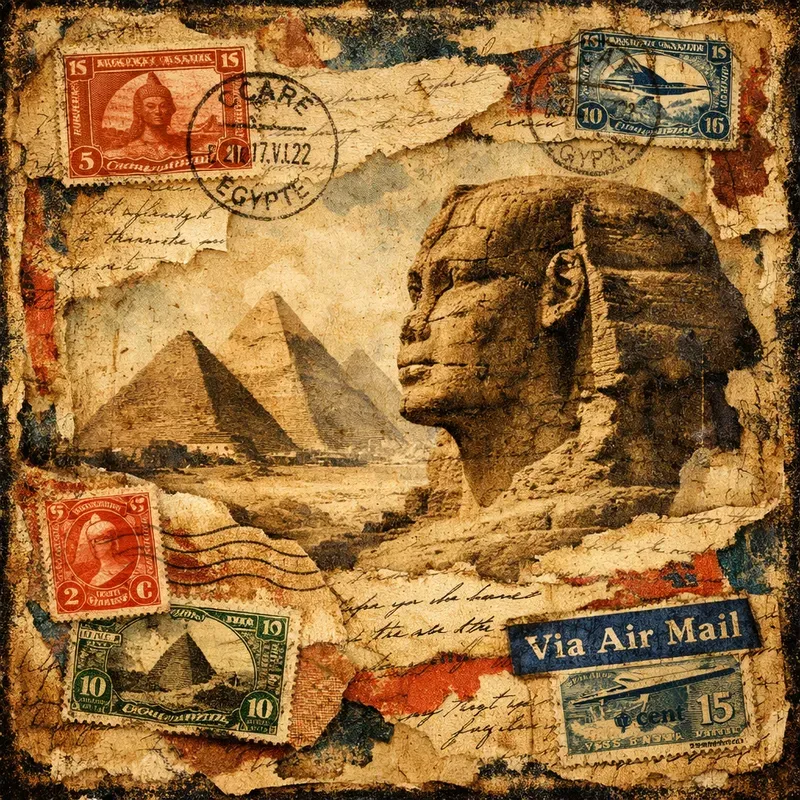 Vintage Travel Collages