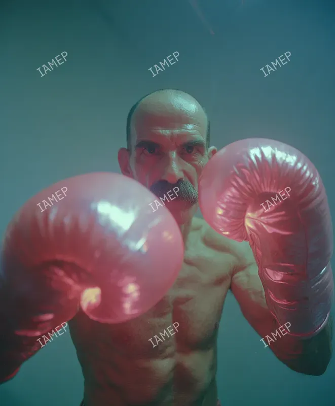 Neon Cinematic Action Portraits