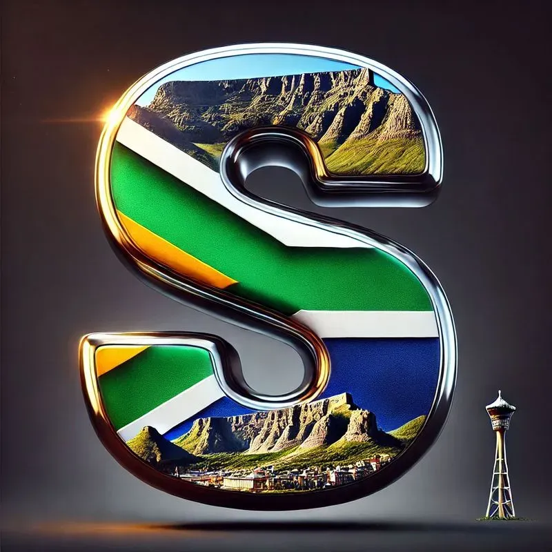 3D Landmarkthemed Letters With Flags