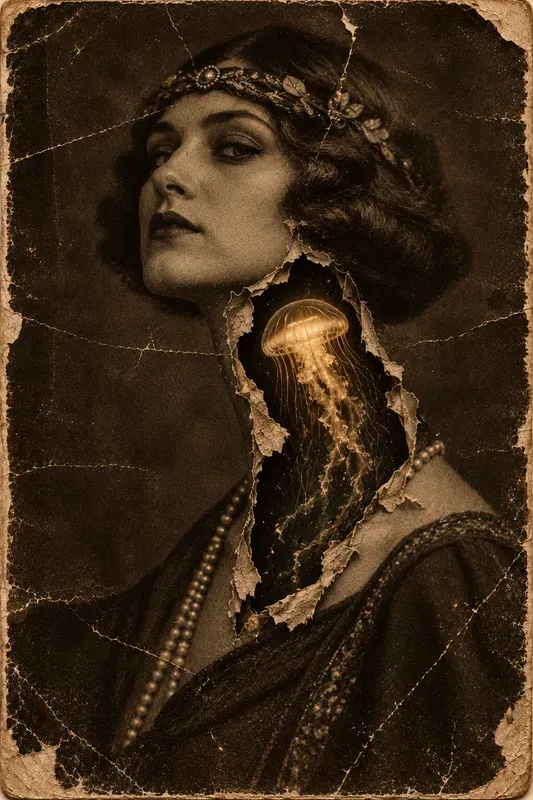 Dadaist Surreal Vintage Photo Collages