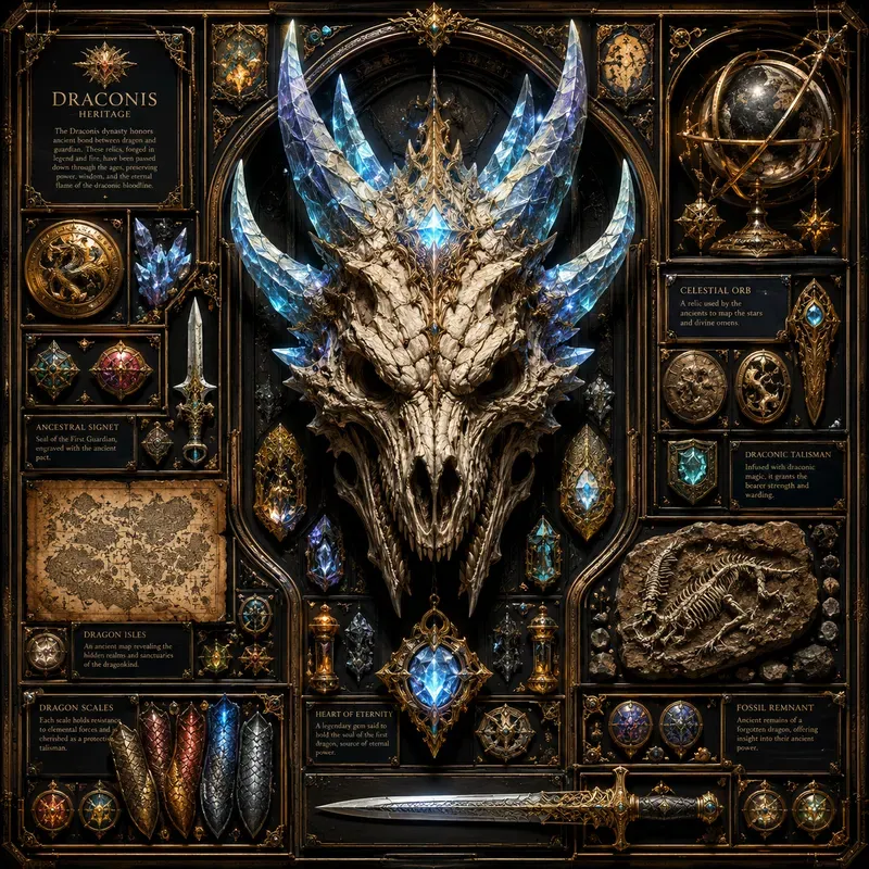 Imperial Relic Collection Blueprint Art