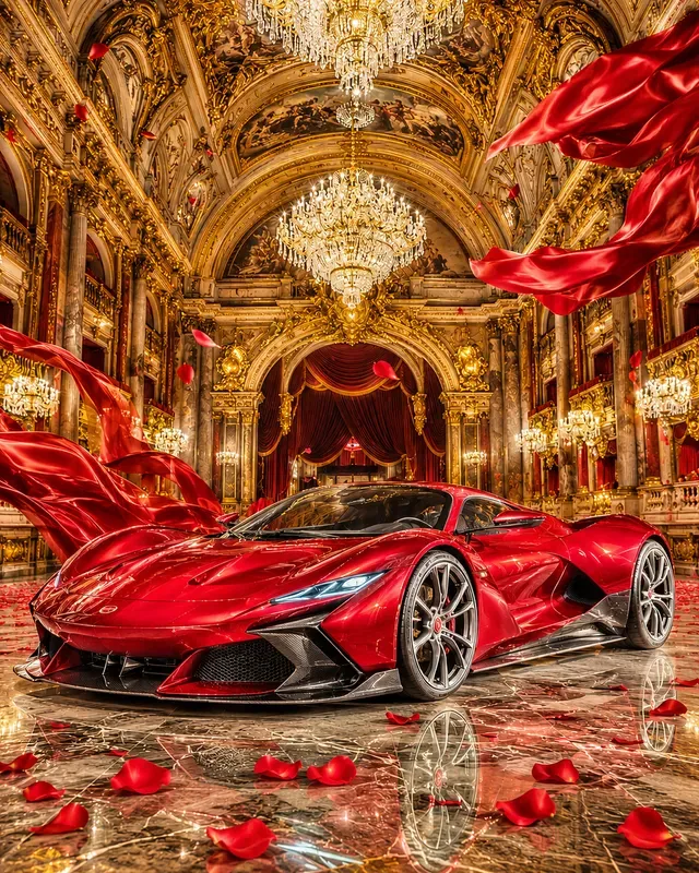 Luxury Hypercar Advertisement Generator