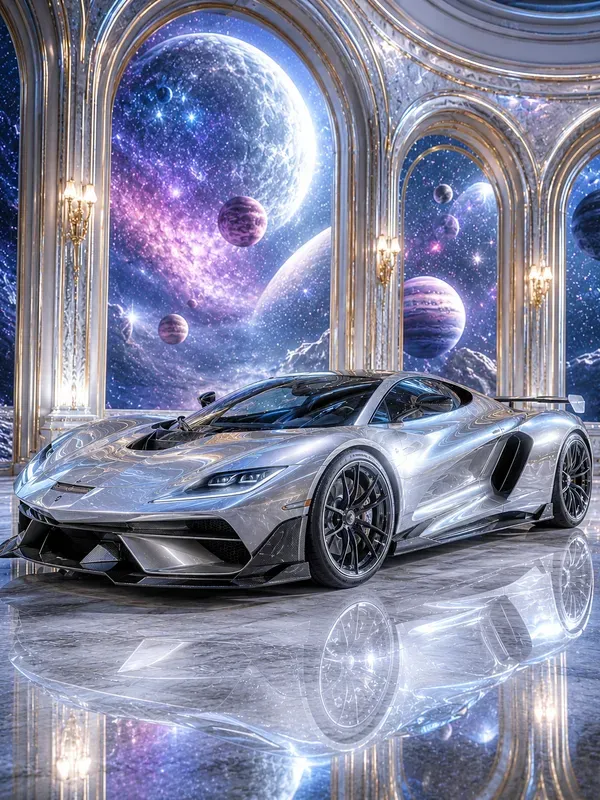 Luxury Hypercar Advertisement Generator