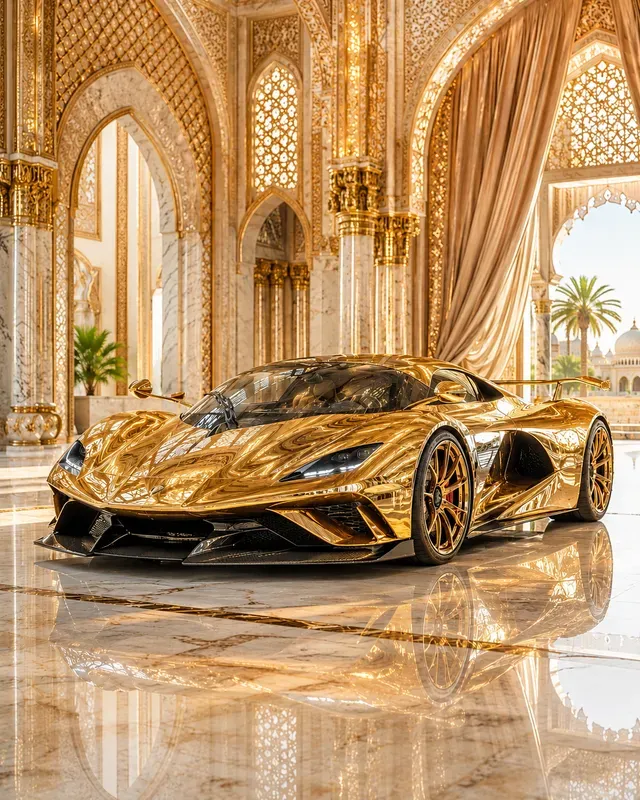 Luxury Hypercar Advertisement Generator