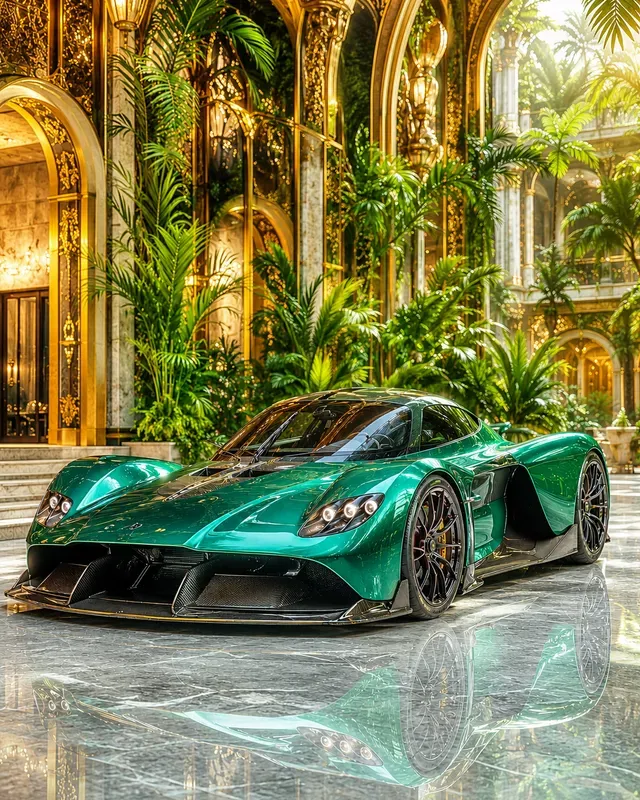 Luxury Hypercar Advertisement Generator