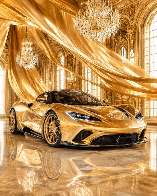 Luxury Hypercar Advertisement Generator