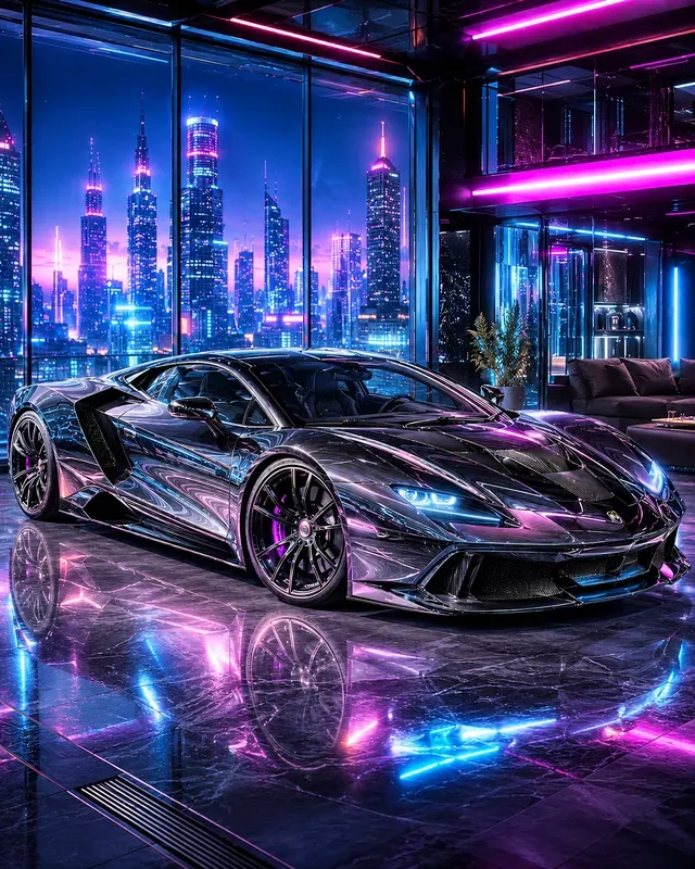 Luxury Hypercar Advertisement Generator