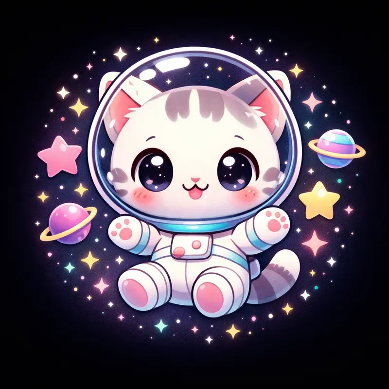 Cute Kawaii Mascot Logo Generator