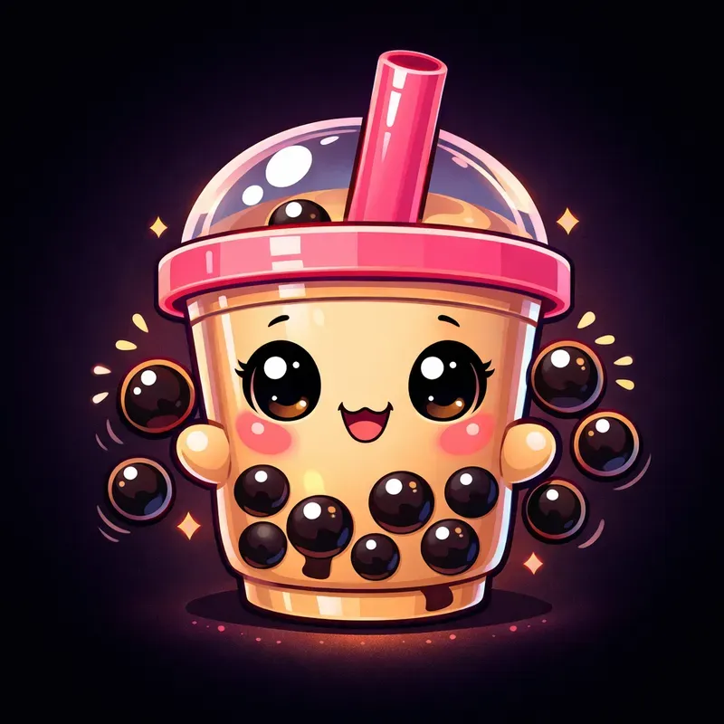 Cute Kawaii Mascot Logo Generator