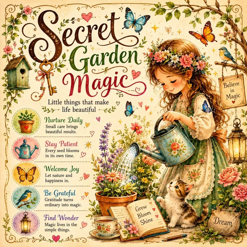 Vintage Storybook Infographics
