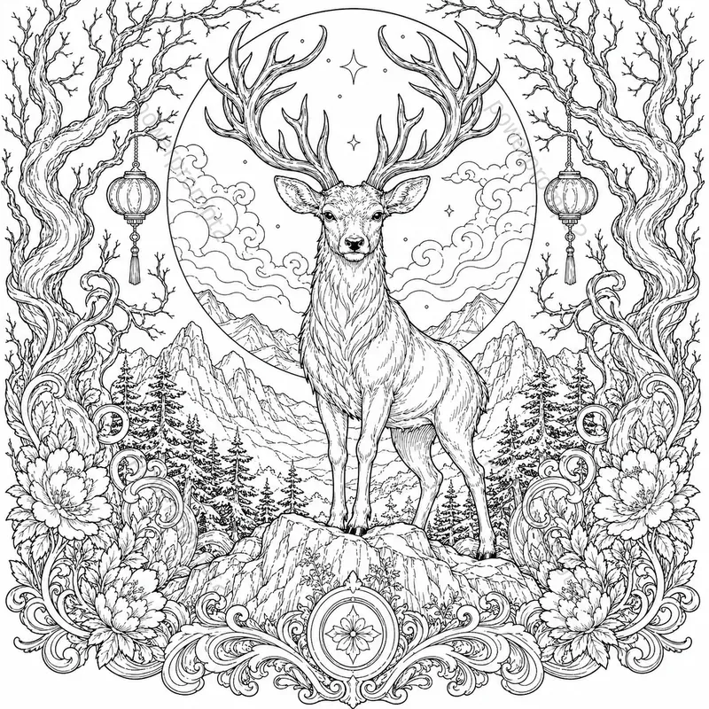 Mythic Coloring Books