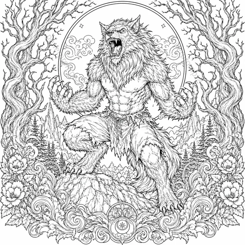 Mythic Coloring Books