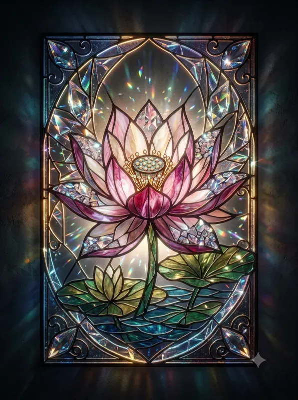 Crystal Stained Glass Art