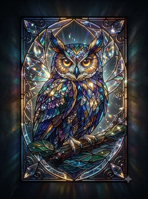 Crystal Stained Glass Art