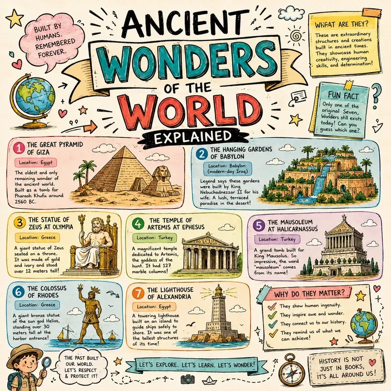 Whimsical Handdrawn Infographic Posters
