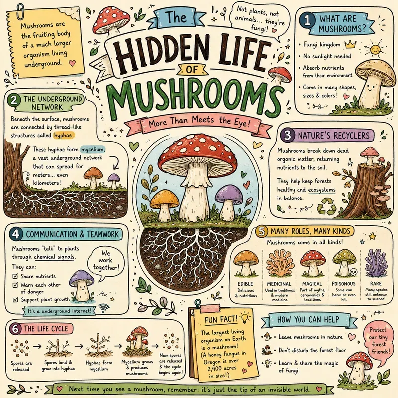 Whimsical Handdrawn Infographic Posters