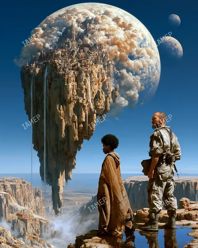 Cinematic Surreal Scifi Worlds
