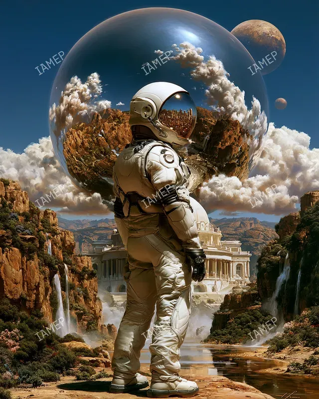 Cinematic Surreal Scifi Worlds