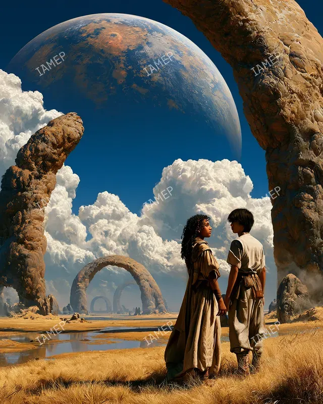 Cinematic Surreal Scifi Worlds