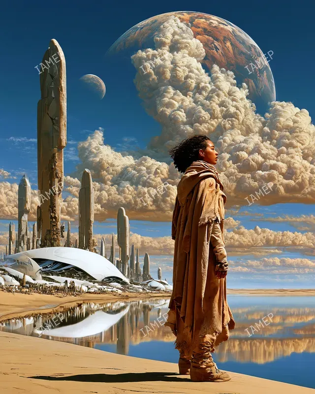 Cinematic Surreal Scifi Worlds