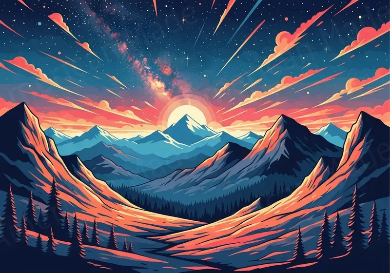 Vibrant Ebook Graphic Landscapes