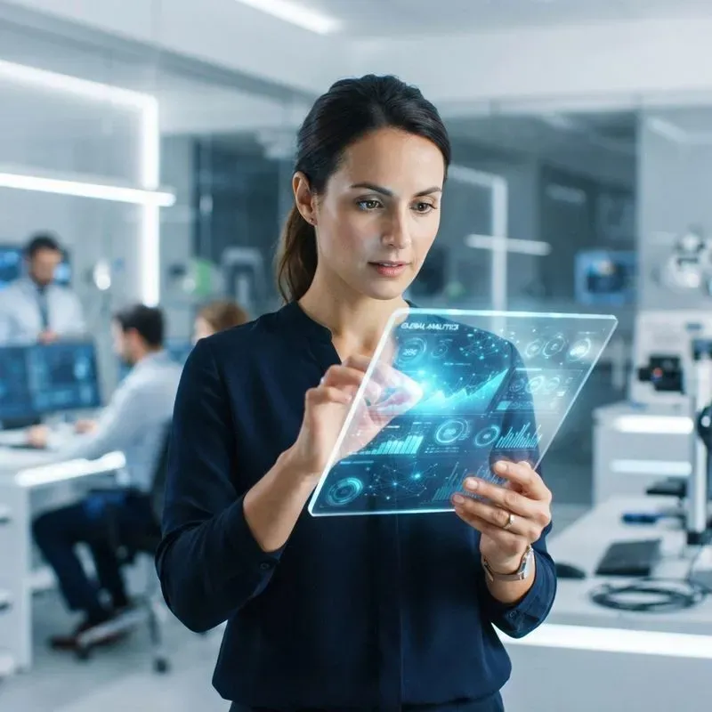 Futuristic Tech In Action