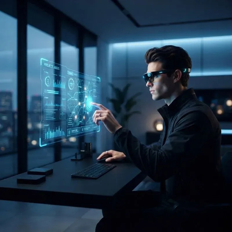 Futuristic Tech In Action