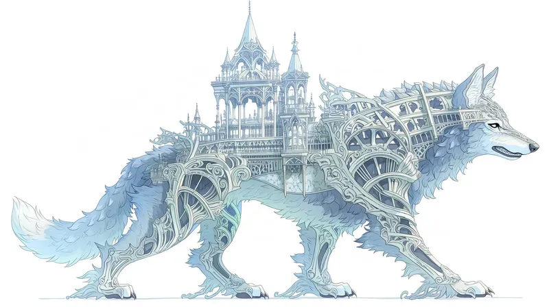 Seamless Bioarchitectural Mythic Beasts
