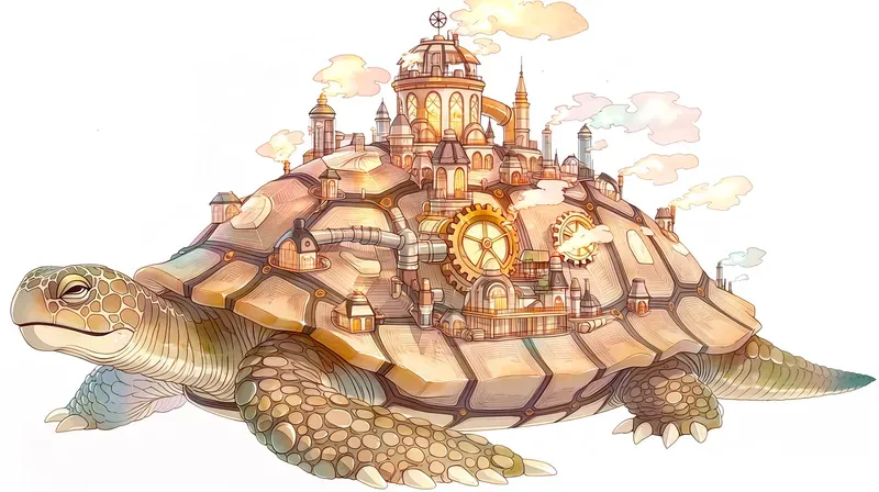 Seamless Bioarchitectural Mythic Beasts