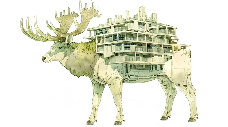 Seamless Bioarchitectural Mythic Beasts