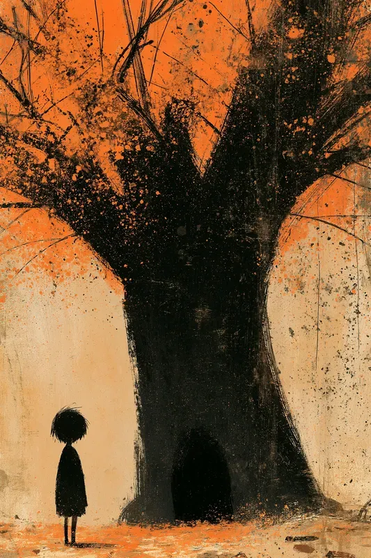 Eerie Autumn Illustrations