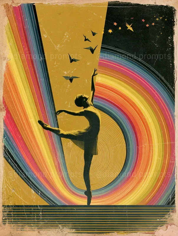 Retro Rainbow Reveries