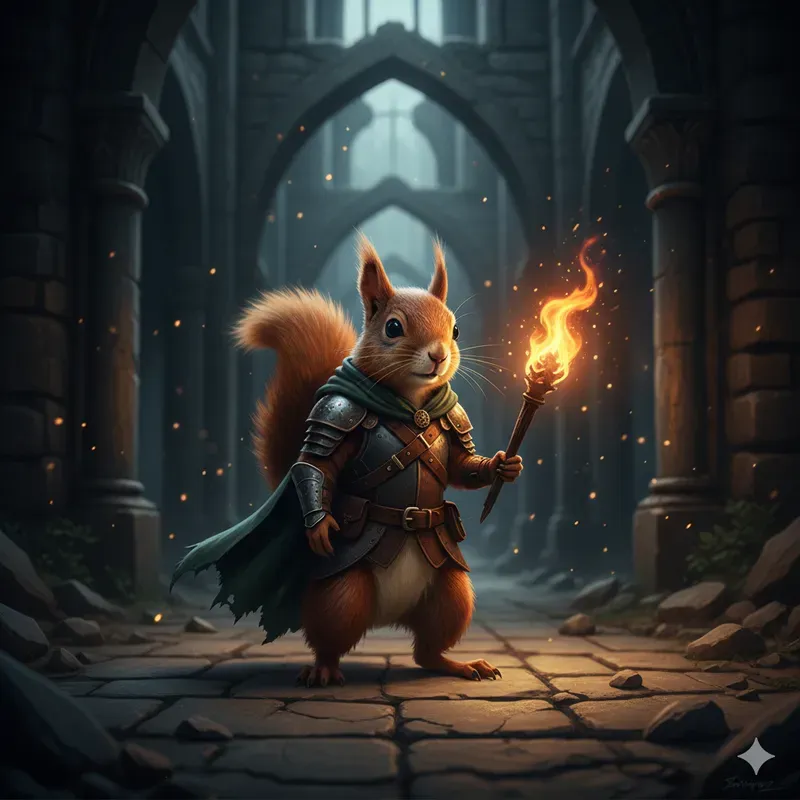 Magical Creature Cinematic Art
