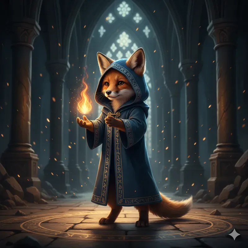Magical Creature Cinematic Art