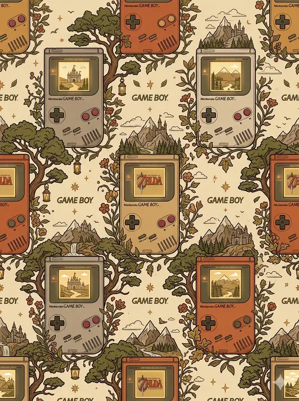 Romantic Engraved Seamless Patterns