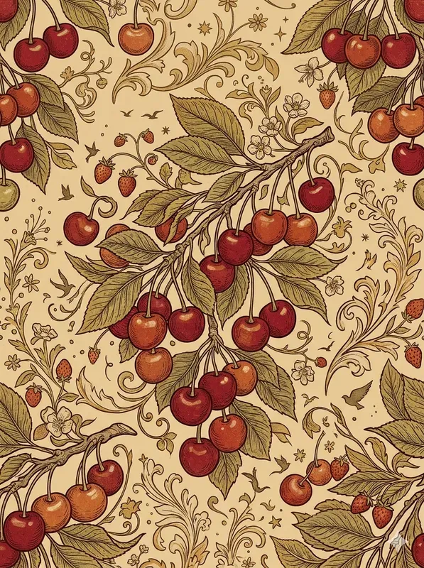 Romantic Engraved Seamless Patterns