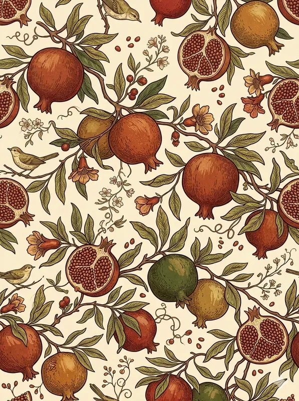 Romantic Engraved Seamless Patterns
