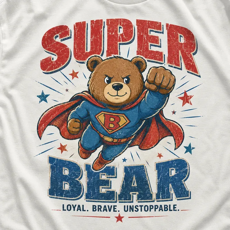 Retro Superhero Character Design Kits