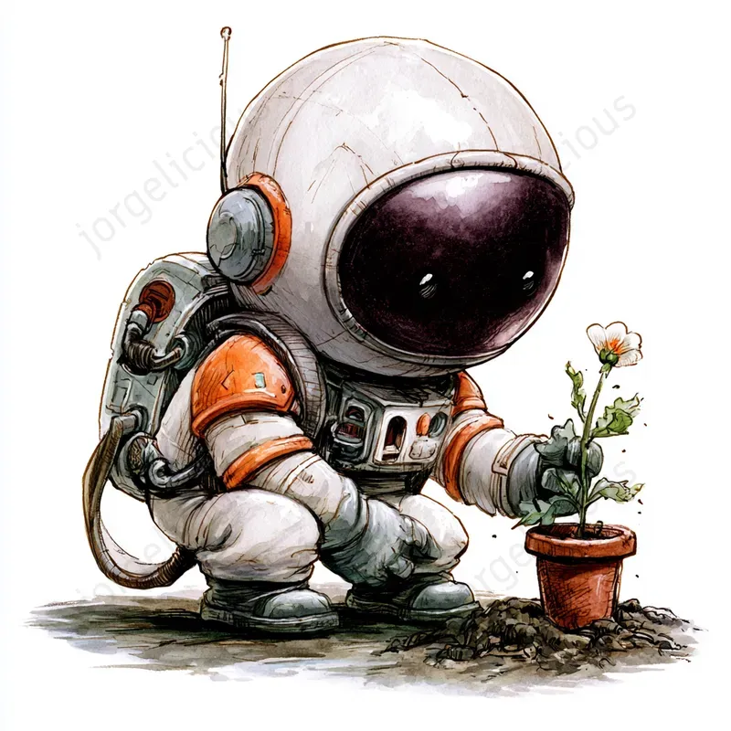 Cute Detailed Character Art