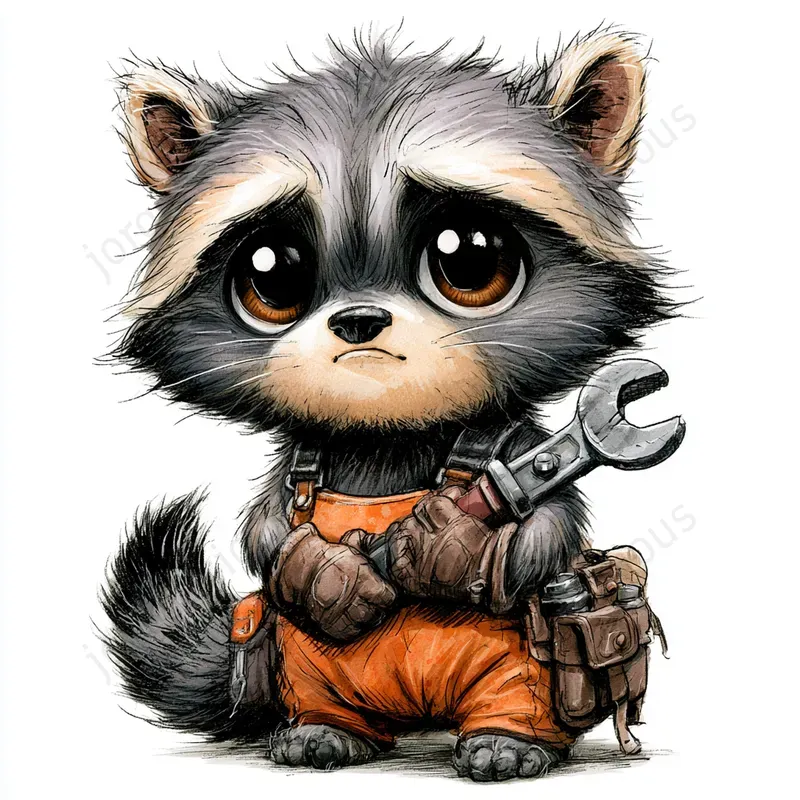 Cute Detailed Character Art