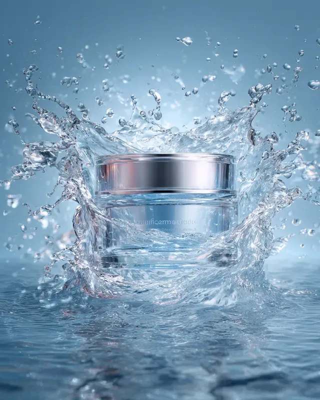 Beauty Product Liquid Splash Ads